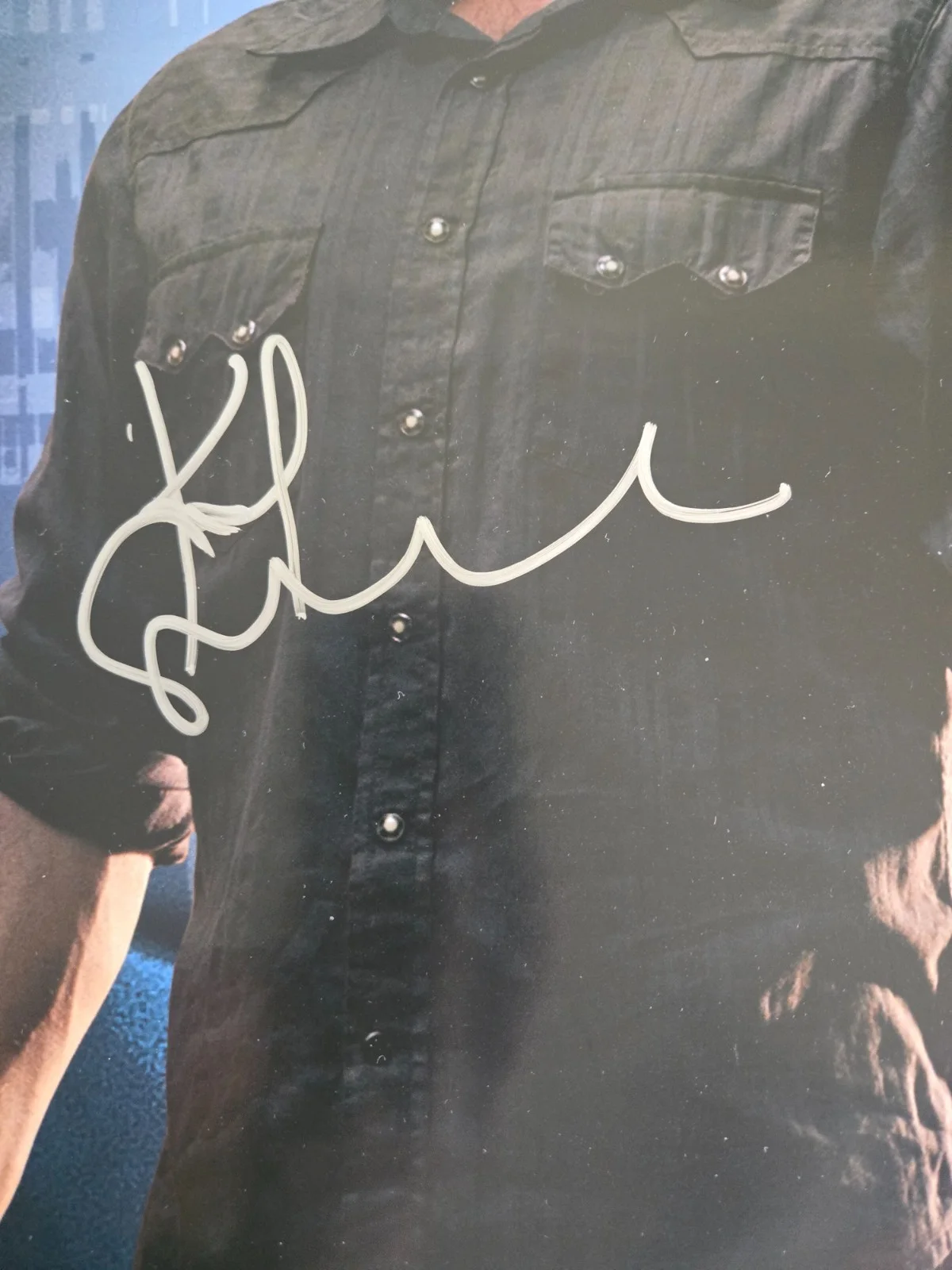 Keifer Sutherland — 24 Season 8 Poster Signed Kiefer Sutherland Freddie Prinze Jr SDCC 2009, image 2