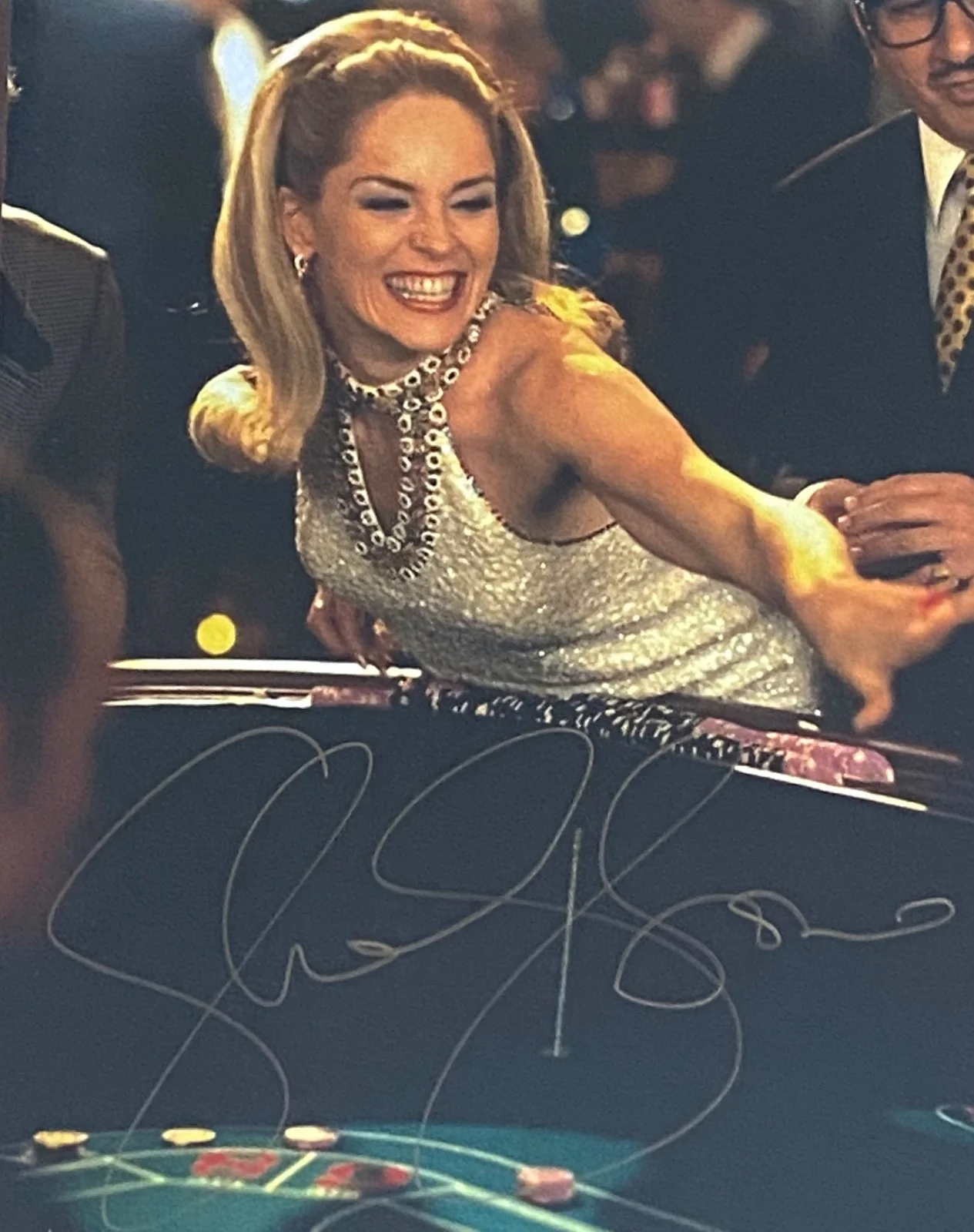 SHARON STONE Signed CASINO 16x20 PSA/DNA, image 2