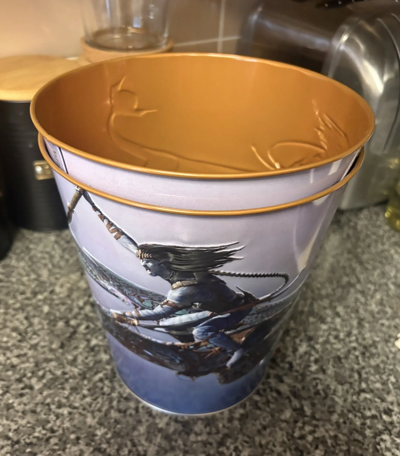 2x AVATAR: Fire And Ash Movie Popcorn Buckets & 1x Drinks Cup Bundle, image 3