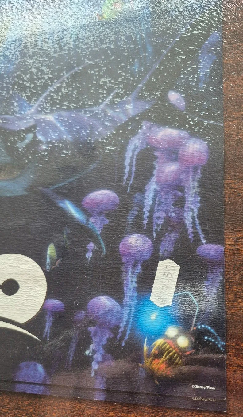 Finding Nemo Original DVD/VHS Release Poster Disney Pixar See Description, image 3