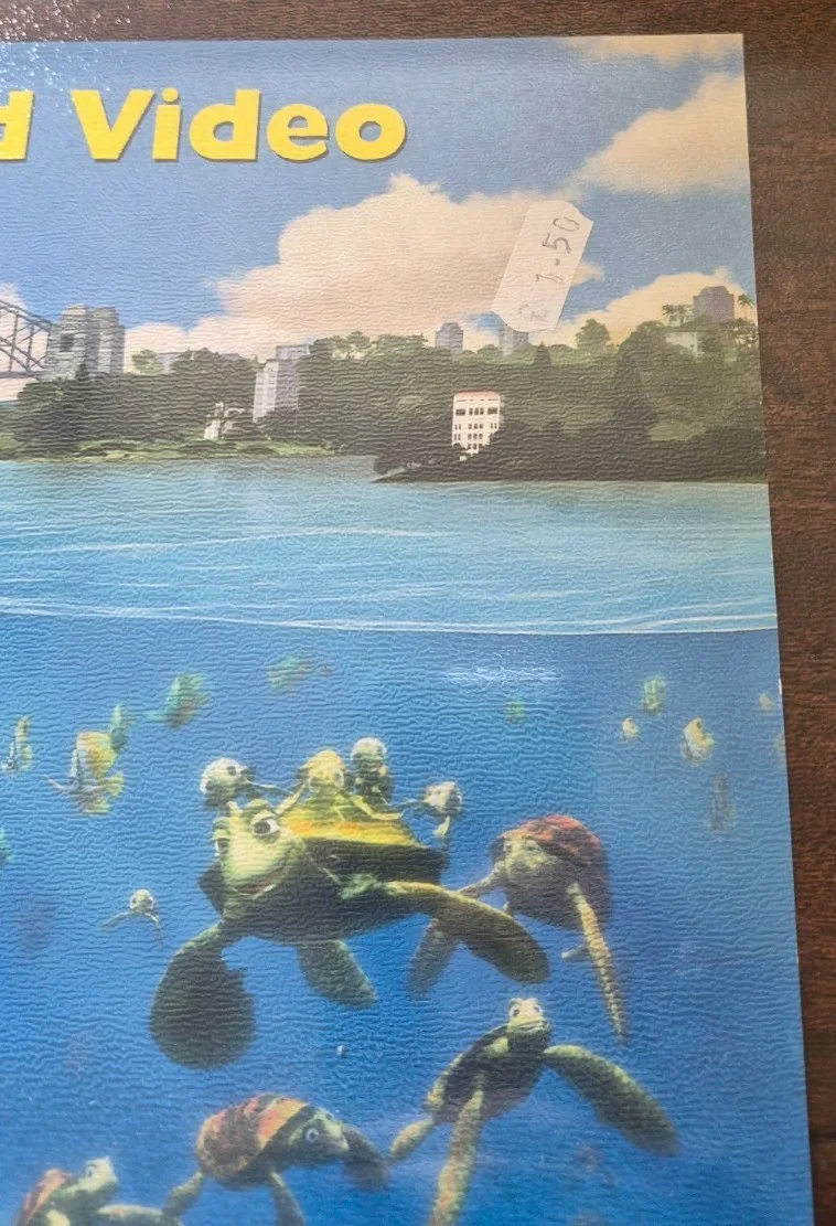 Finding Nemo Original DVD/VHS Release Poster Disney Pixar See Description, image 4