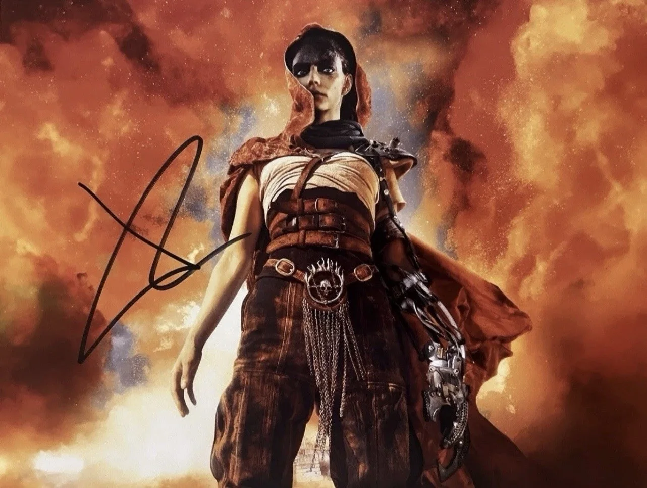 Anya Taylor Joy — Anya Taylor Joy Signed Photo Autographed Picture Furiosa 8.5x11 Queens Gambit
