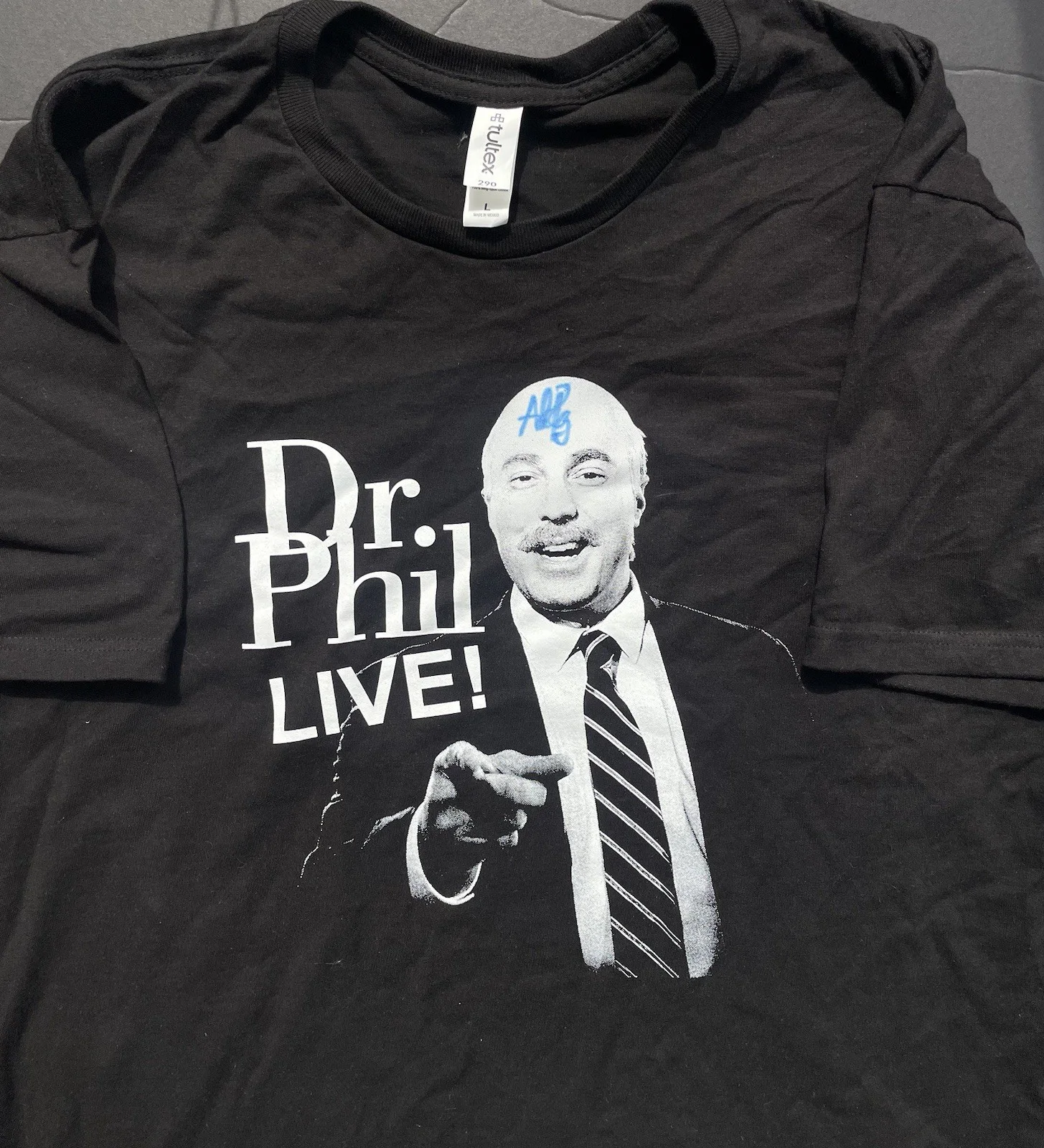 Adam Ray — Adam Ray Signed Autographed Dr Phil Live Tour Mens T Shirt Comedian Large