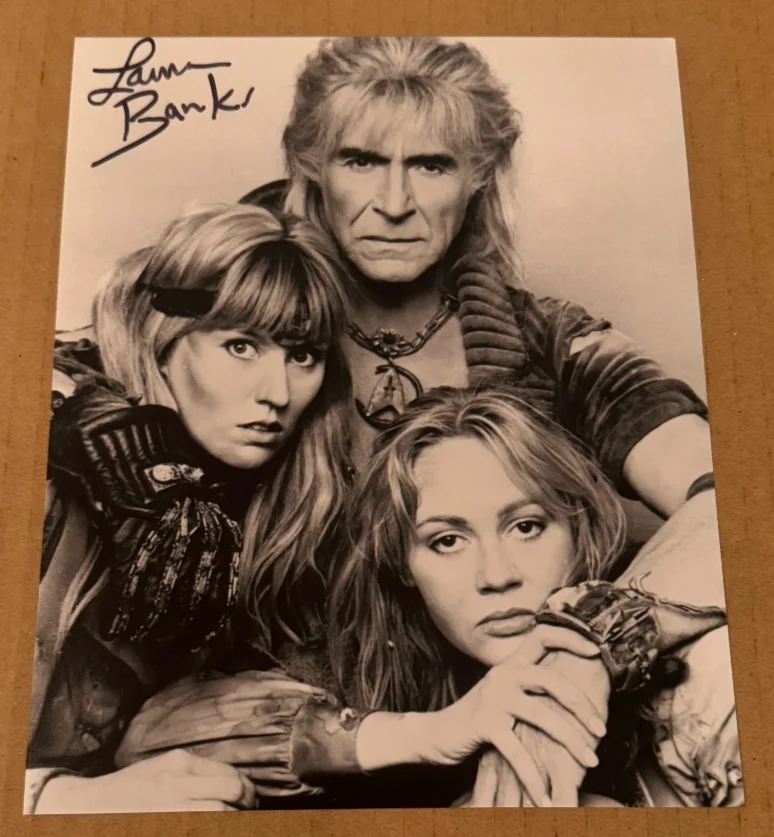 LAURA BANKS — LAURA BANKS SIGNED STAR TREK 8X10 PHOTO W/COA HAND SIGNED #2
