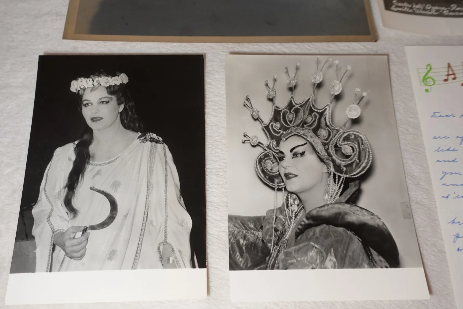 Lucilla Udovich Opera Soprano Original Handwritten Letter Postcard & Photo Lot, image 5