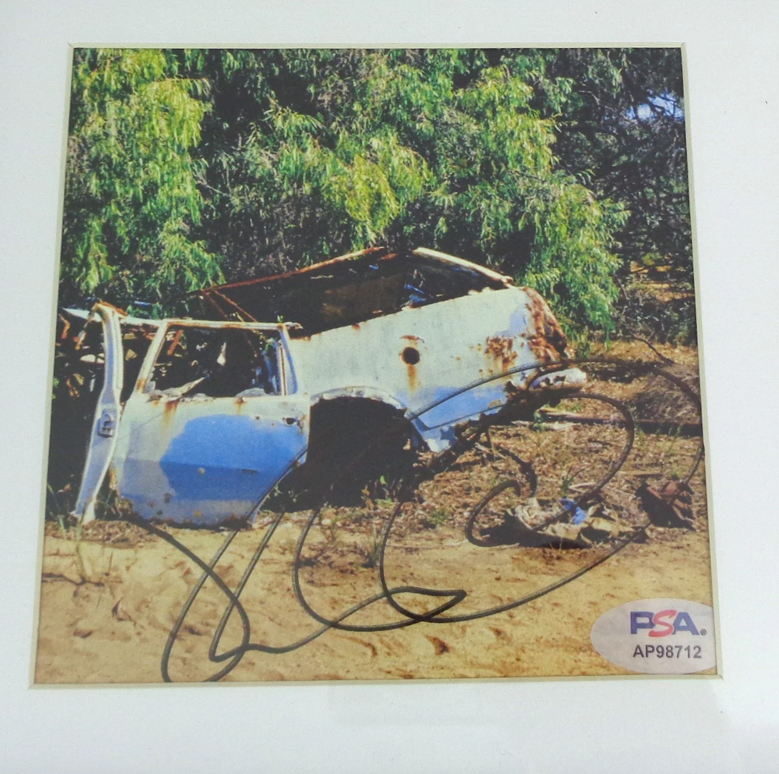 Tame Impala — Tame Impala Kevin Parker Signed Autograph Deadbeat CD Framed PSA/DNA COA, image 2