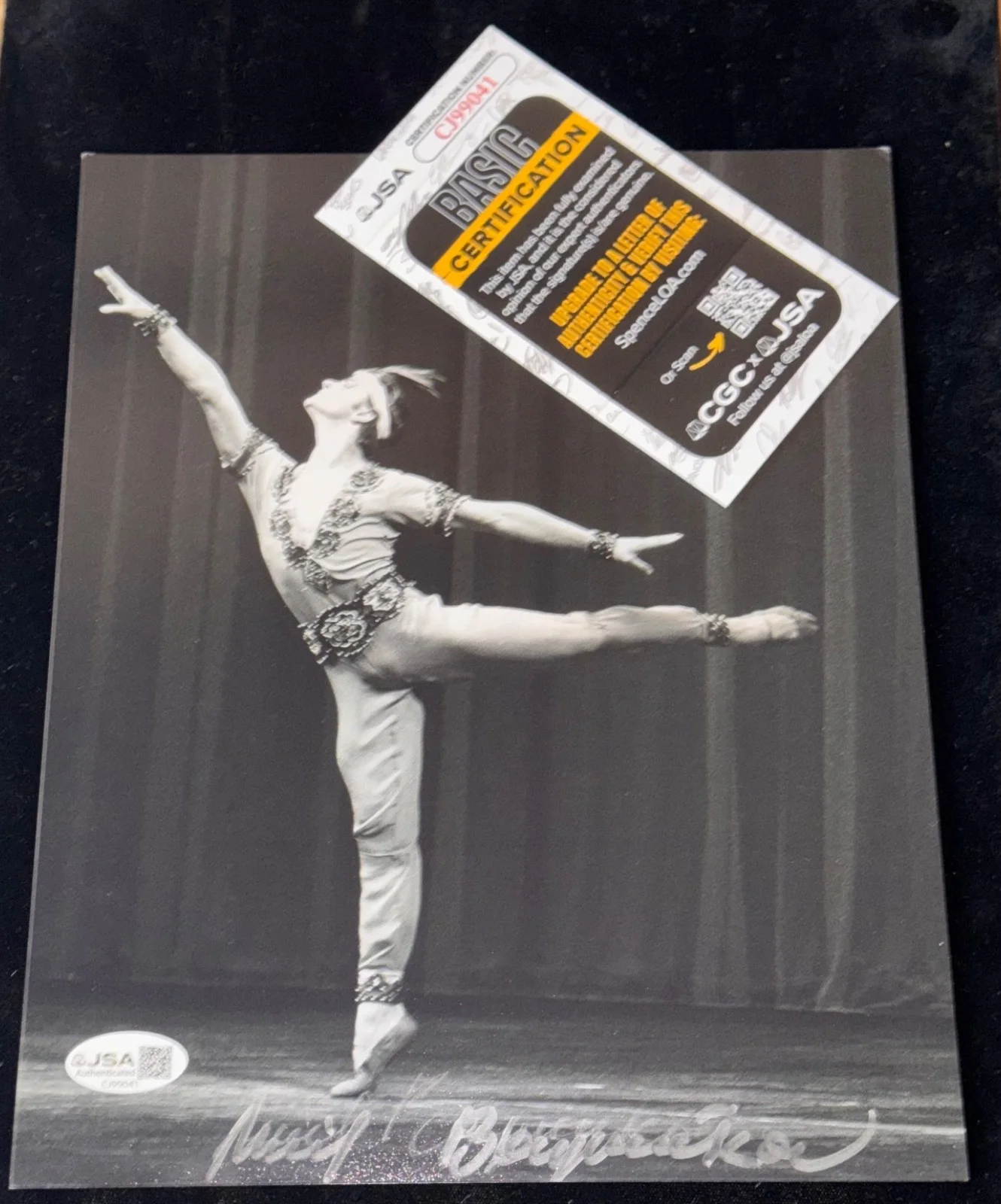 Mikhail Baryshnikov — Signed Mikhail Baryshnikov Photo Ballet Greatest All Time Autographed 8x10 JSA, изображение 3