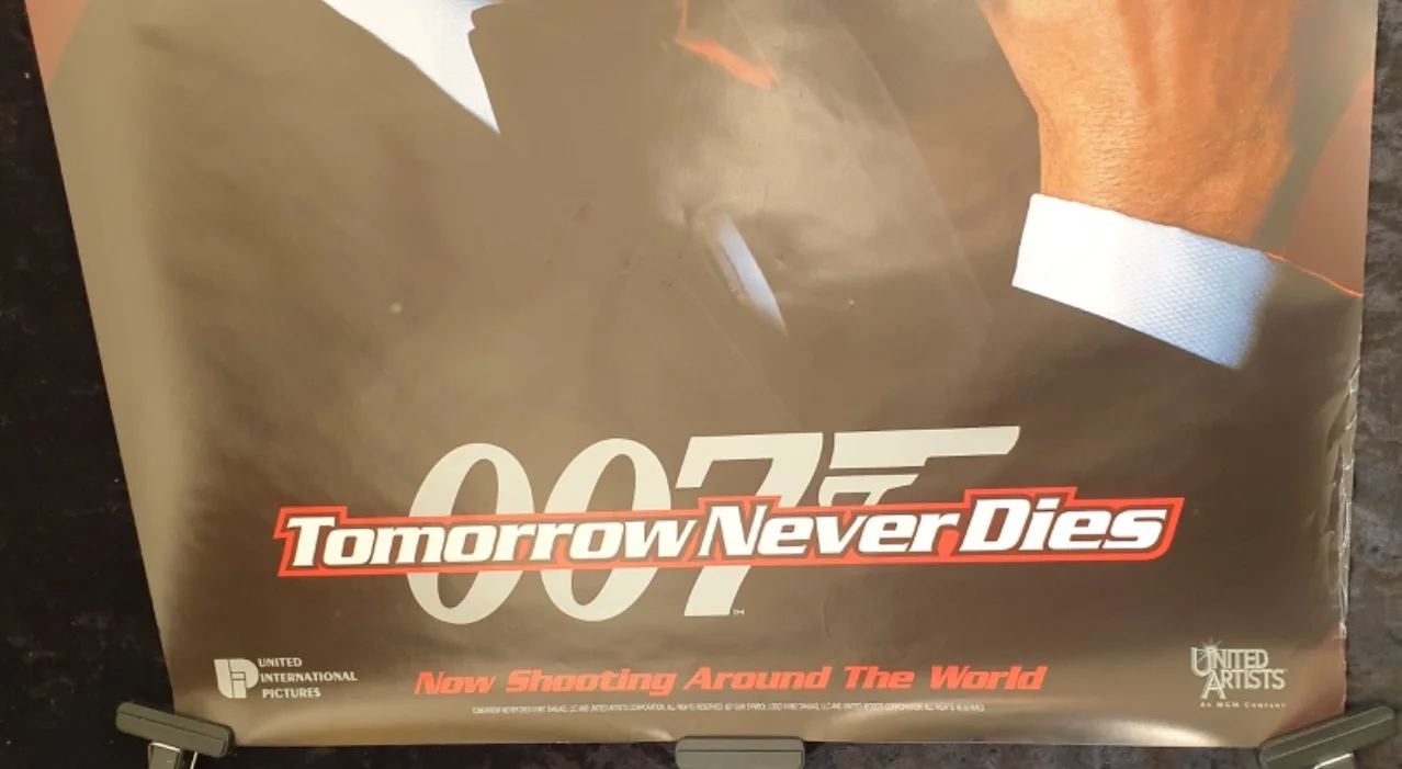 TOMORROW NEVER DIES (1997) UK Quad Poster Double Sided DS Rolled, image 5