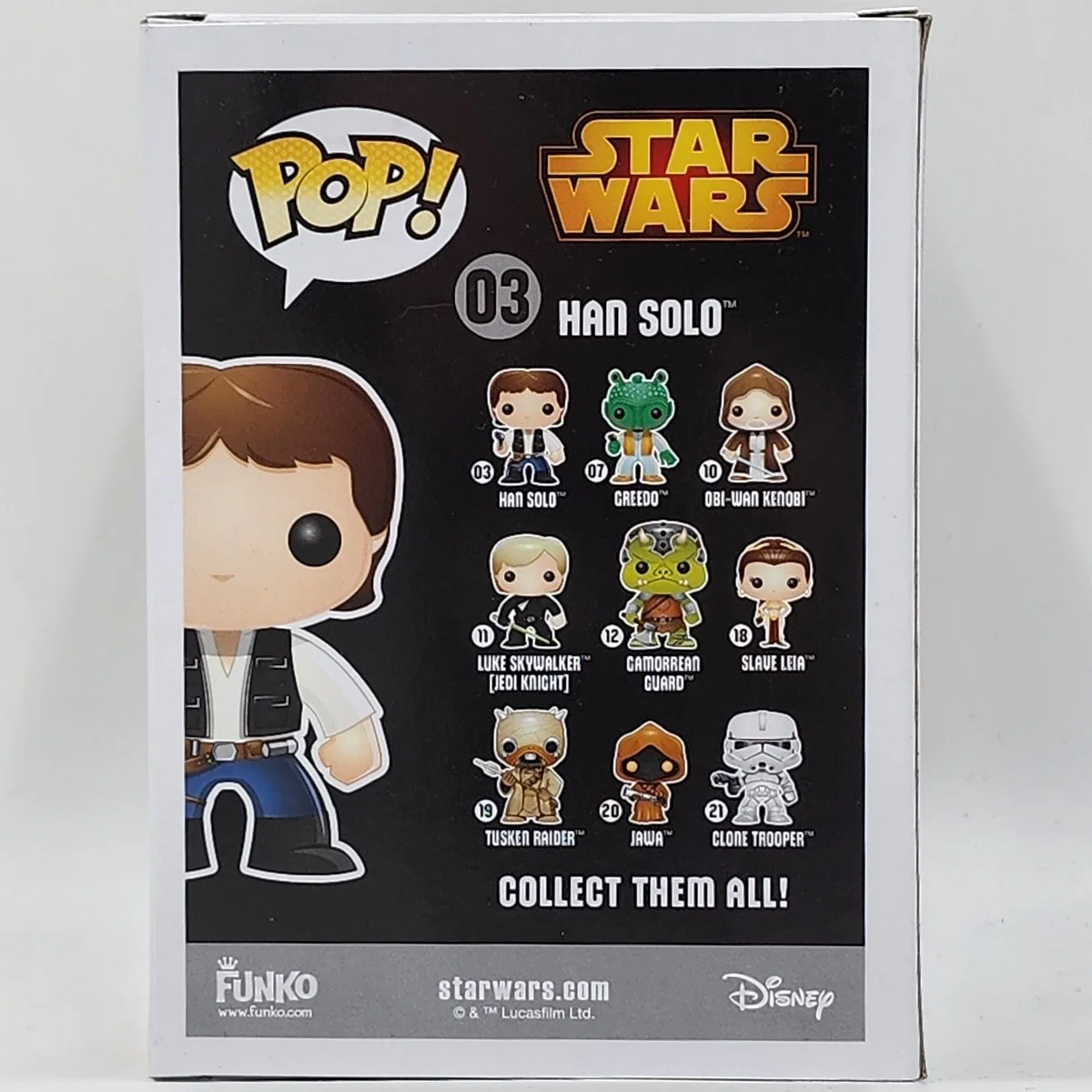 Harrison Ford — Harrison Ford Signed Han Solo Funko (03), image 2