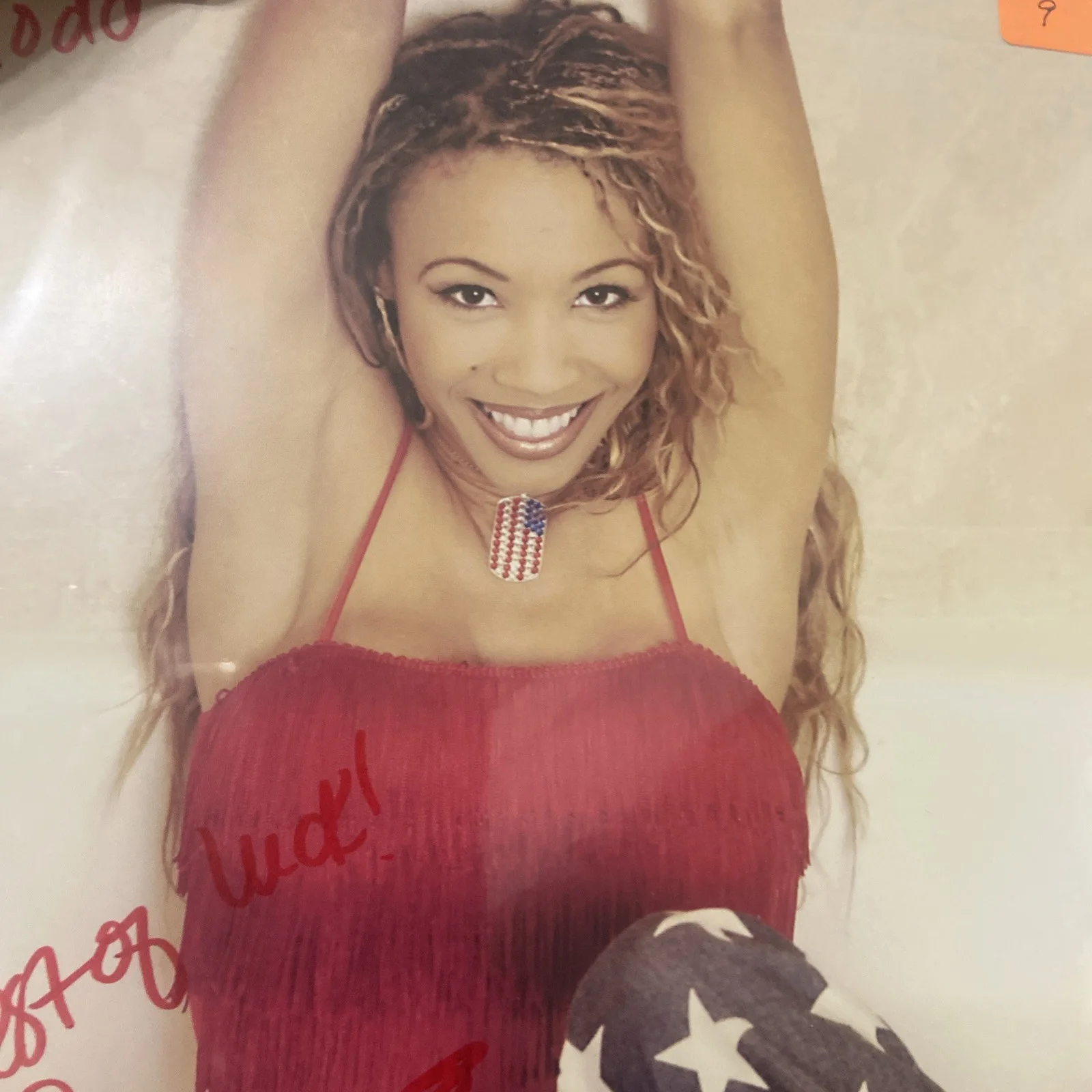 VALENTINA — VALENTINA signed SGA / AFTRA 8x10 Photo - inscribed HOT actress, image 2