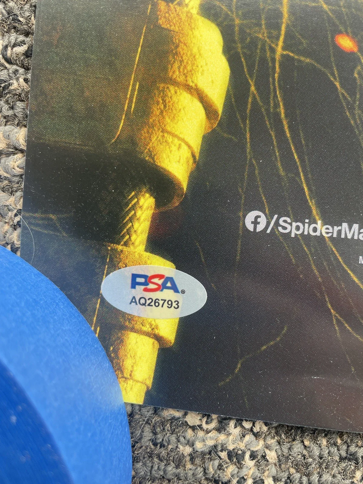 Tom Holland — Tom Holland Signed Autographed Spider-Man No Way Home 27x40 Poster Psa/Dna Read, изображение 3