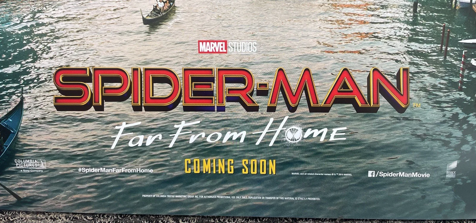 Tom Holland — Tom Holland Signed Autographed Spider-Man Far From Home 27x40 Poster Psa/Dna Coa, изображение 4