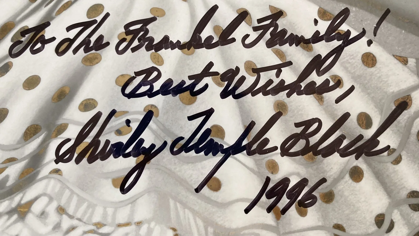 Shirley Temple Black — Actress Shirley Temple Black Signed Autograph 8x10 Photo - JSA Cert - FREE S&H!, image 3