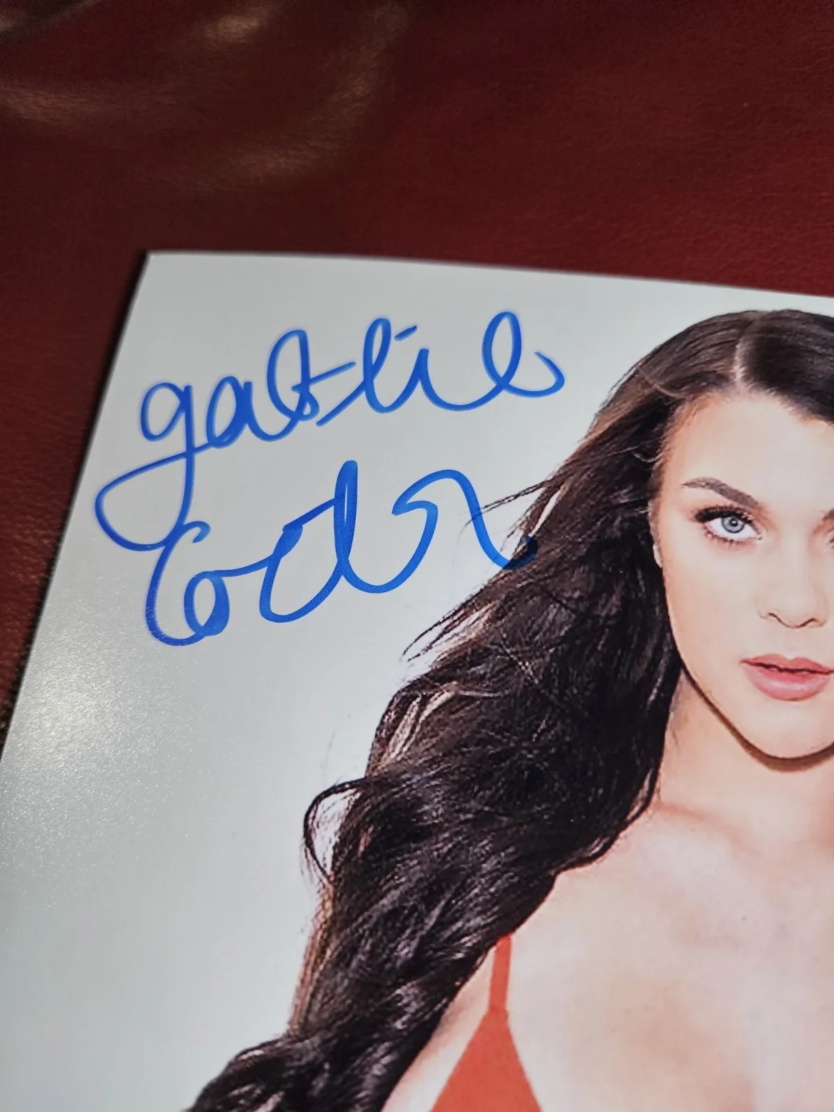 Gabbie Carter — Gabbie Carter (Adult Film Star) Signed Autograhped 8x10 Photo, изображение 2