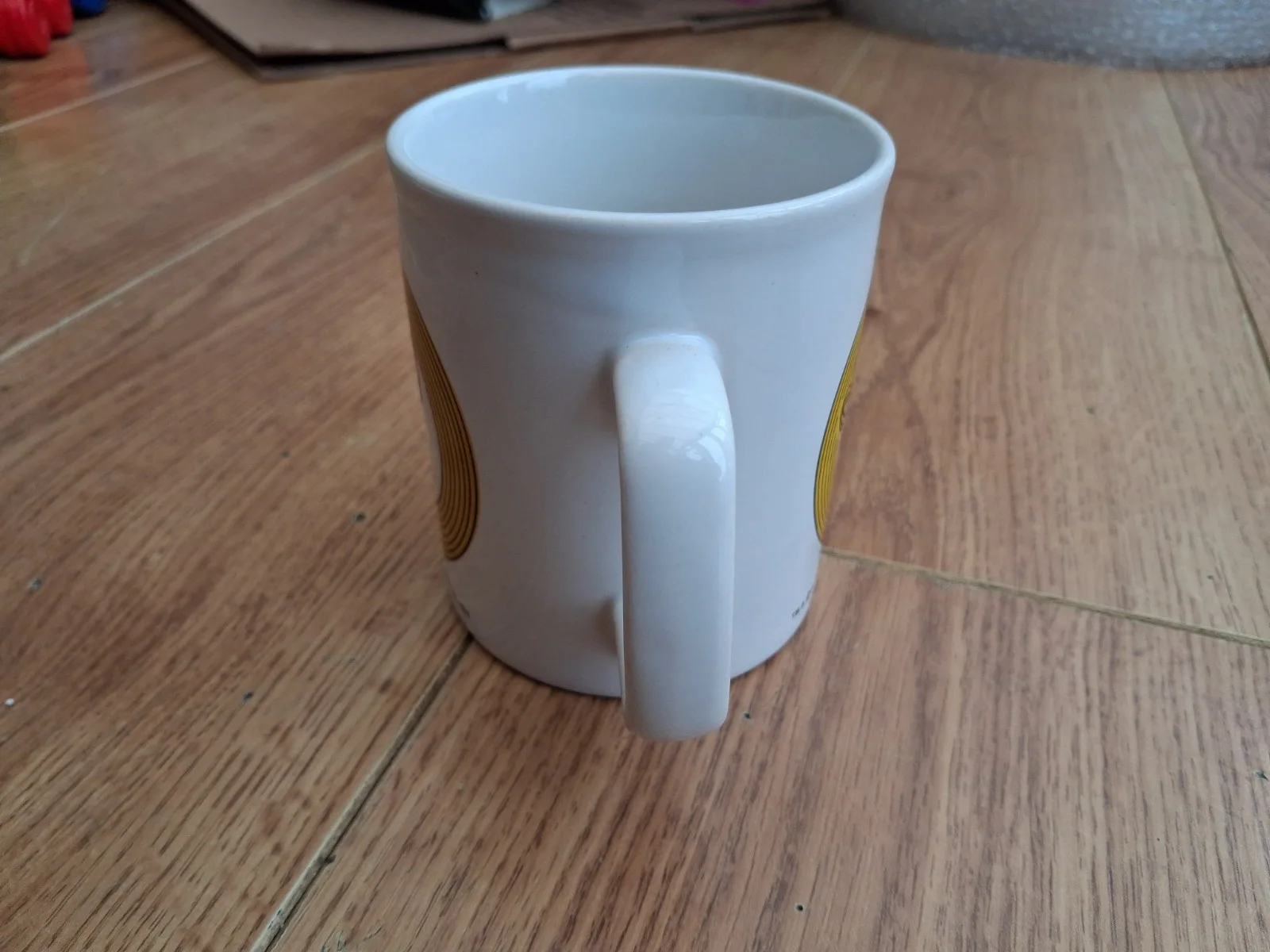 1975 Wonder Woman Staffordshire Mug White Kilncraft England DC Comics Vintage, изображение 4