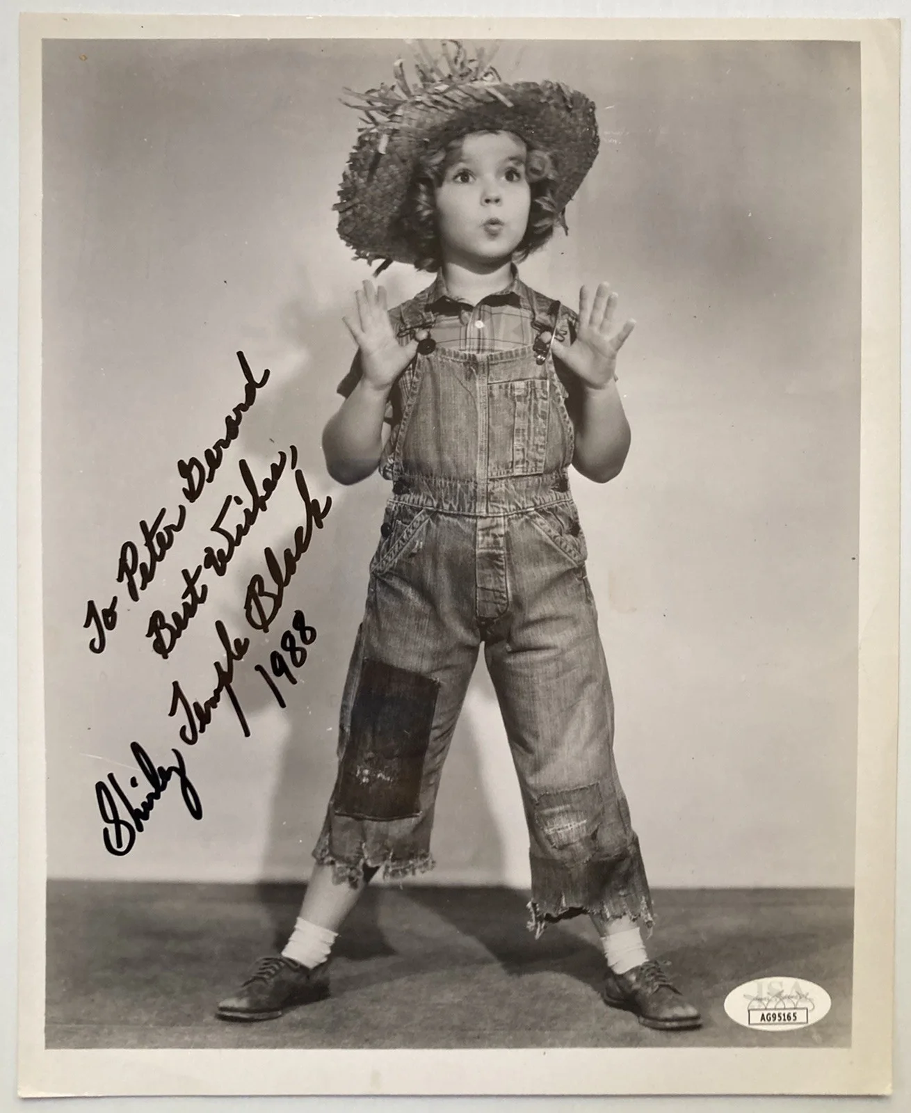 Shirley Temple Black — Actress Shirley Temple Black Signed Autograph 8x10 Photo - JSA Cert - FREE S&H!, изображение 2