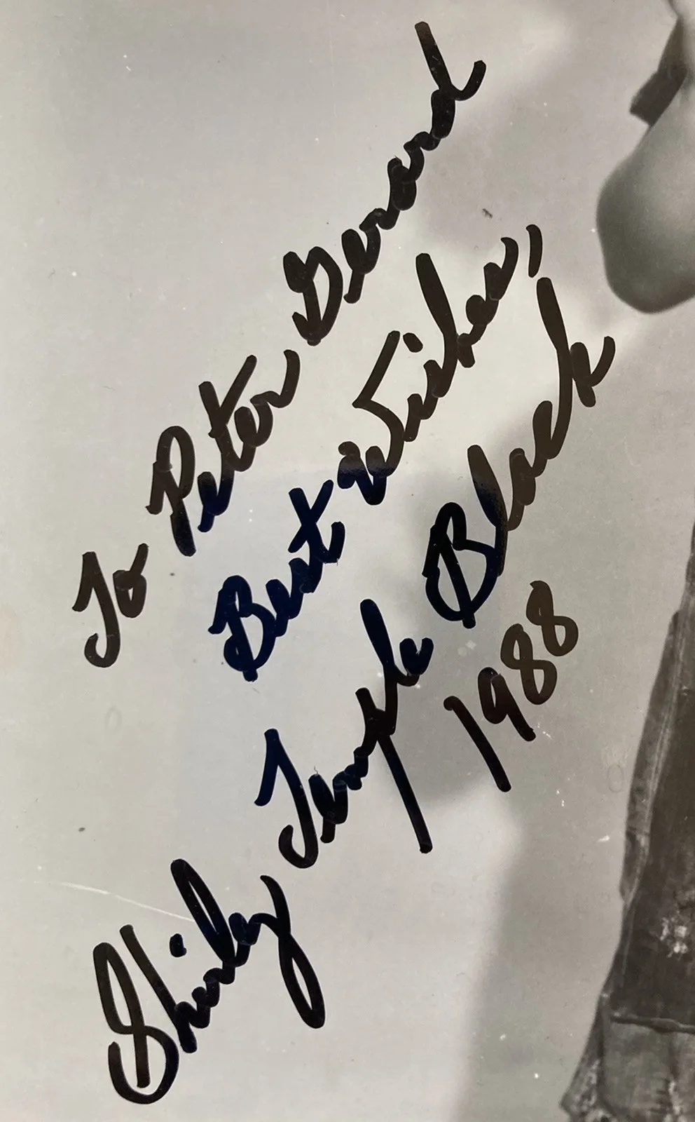 Shirley Temple Black — Actress Shirley Temple Black Signed Autograph 8x10 Photo - JSA Cert - FREE S&H!, изображение 3