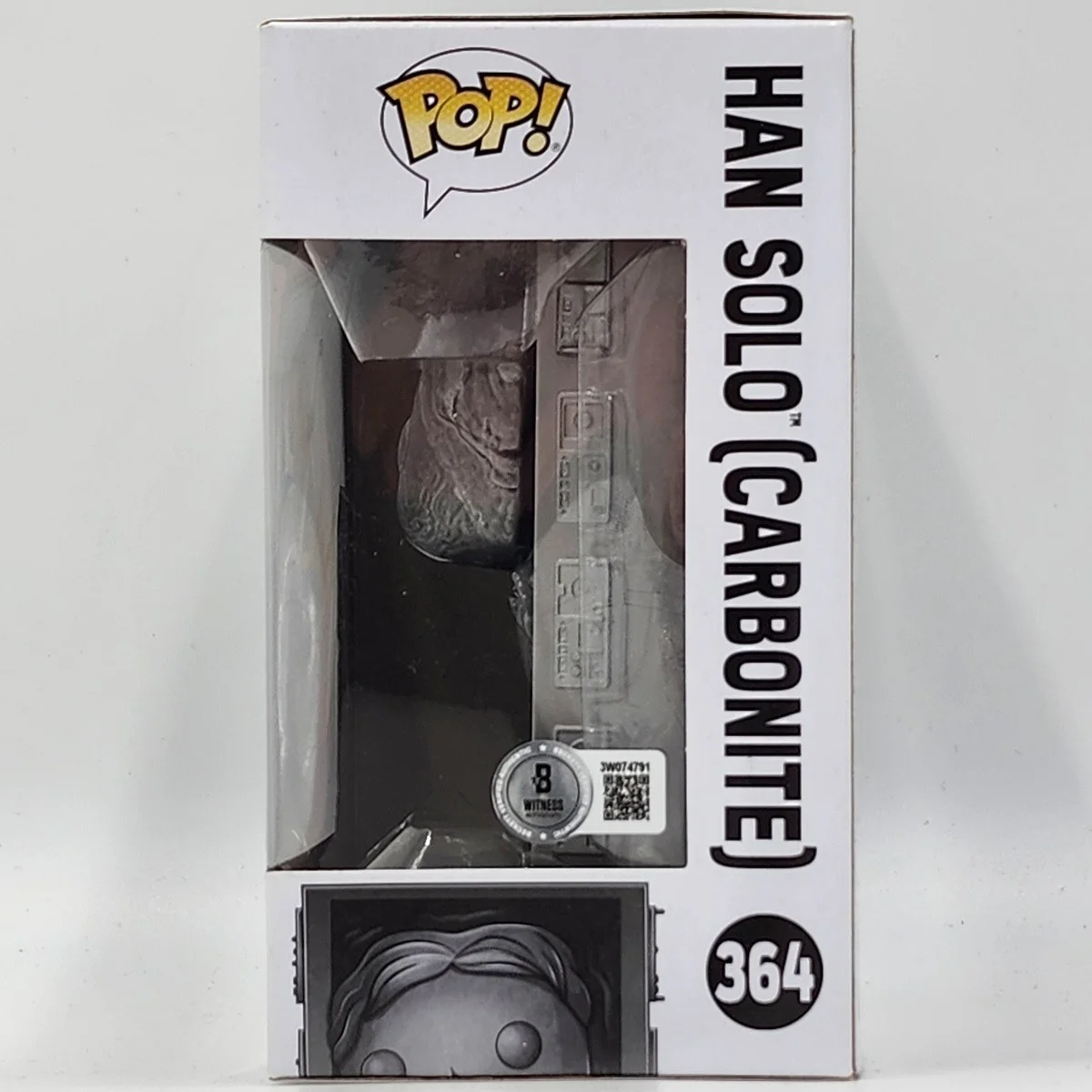 Harrison Ford — Harrison Ford Signed Han Solo in Carbonite Funko (364), image 3
