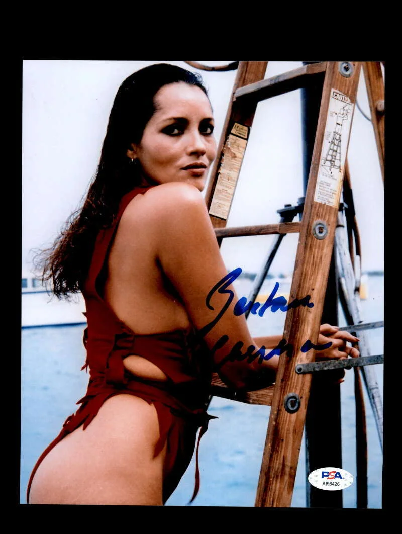 Barbara Carrera — Barbara Carrera PSA DNA Cert Signed 8x10 Photo Autograph