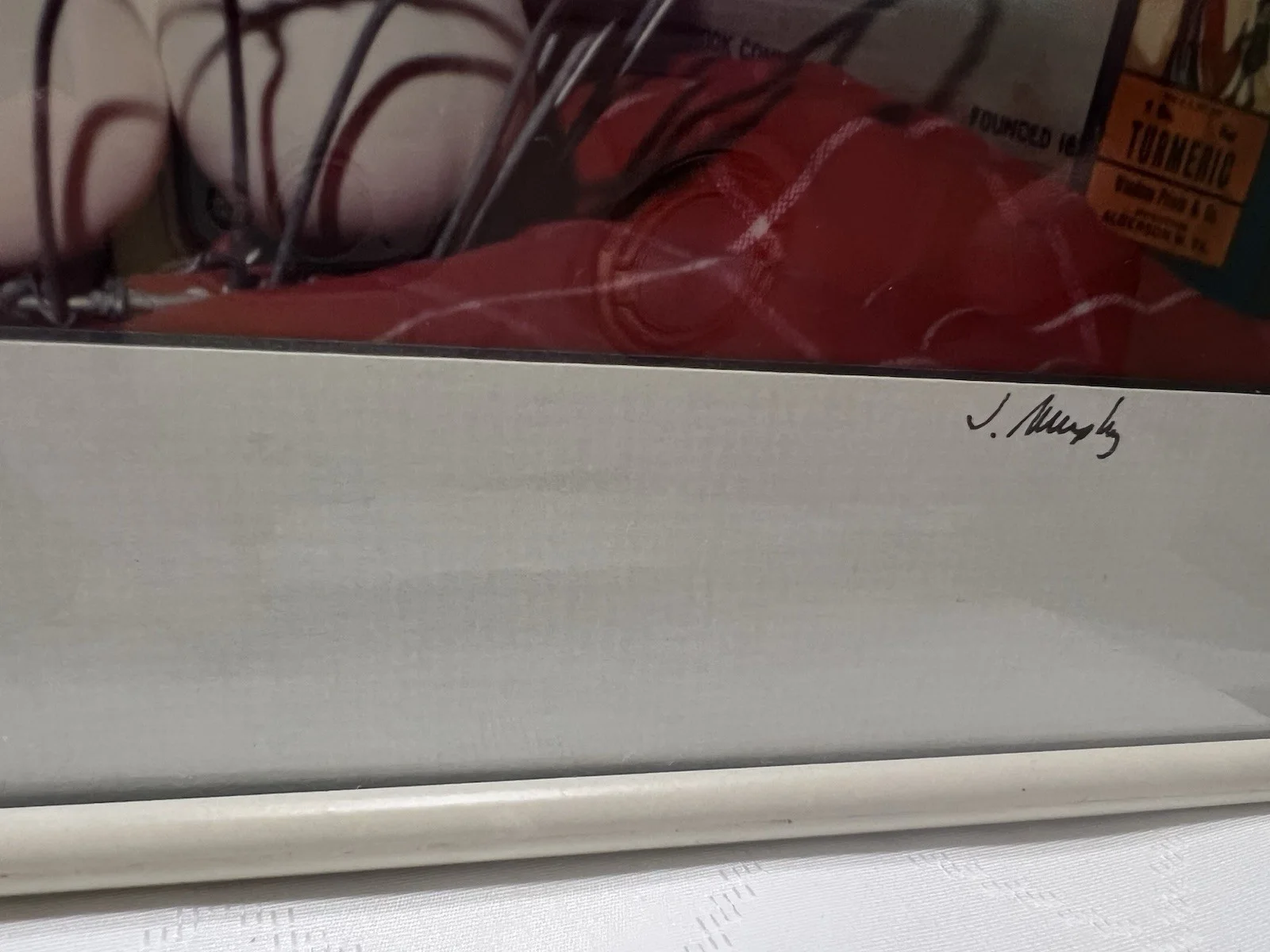 James Murphy Photo Art Work Signed 8" X26”, image 5