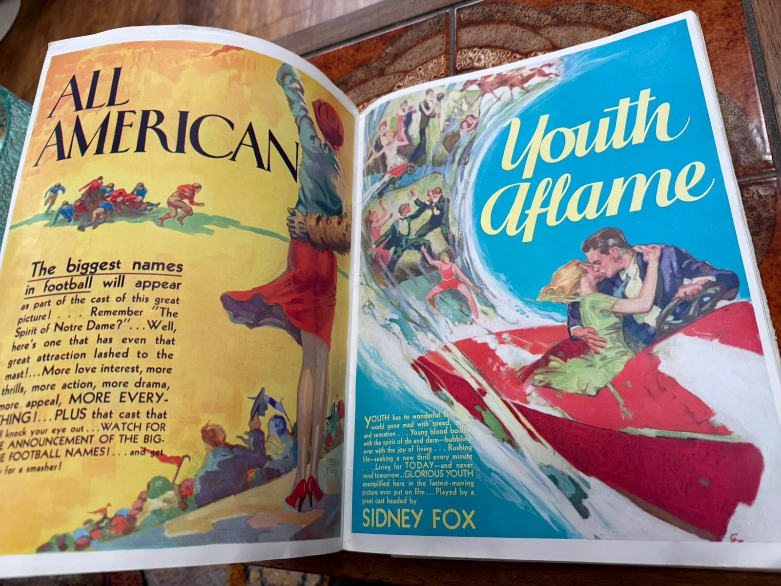 Original Universal studios Campaign Exhibitors Book 1932 -1933, image 3