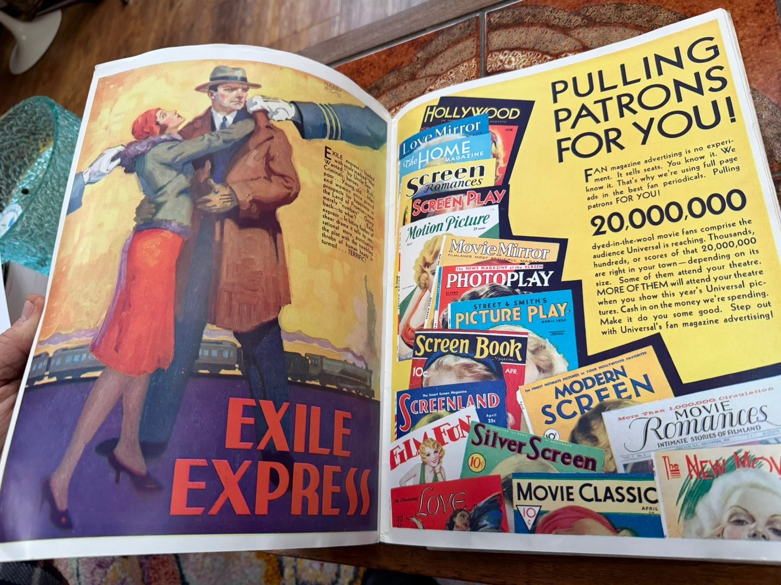 Original Universal studios Campaign Exhibitors Book 1932 -1933, image 5
