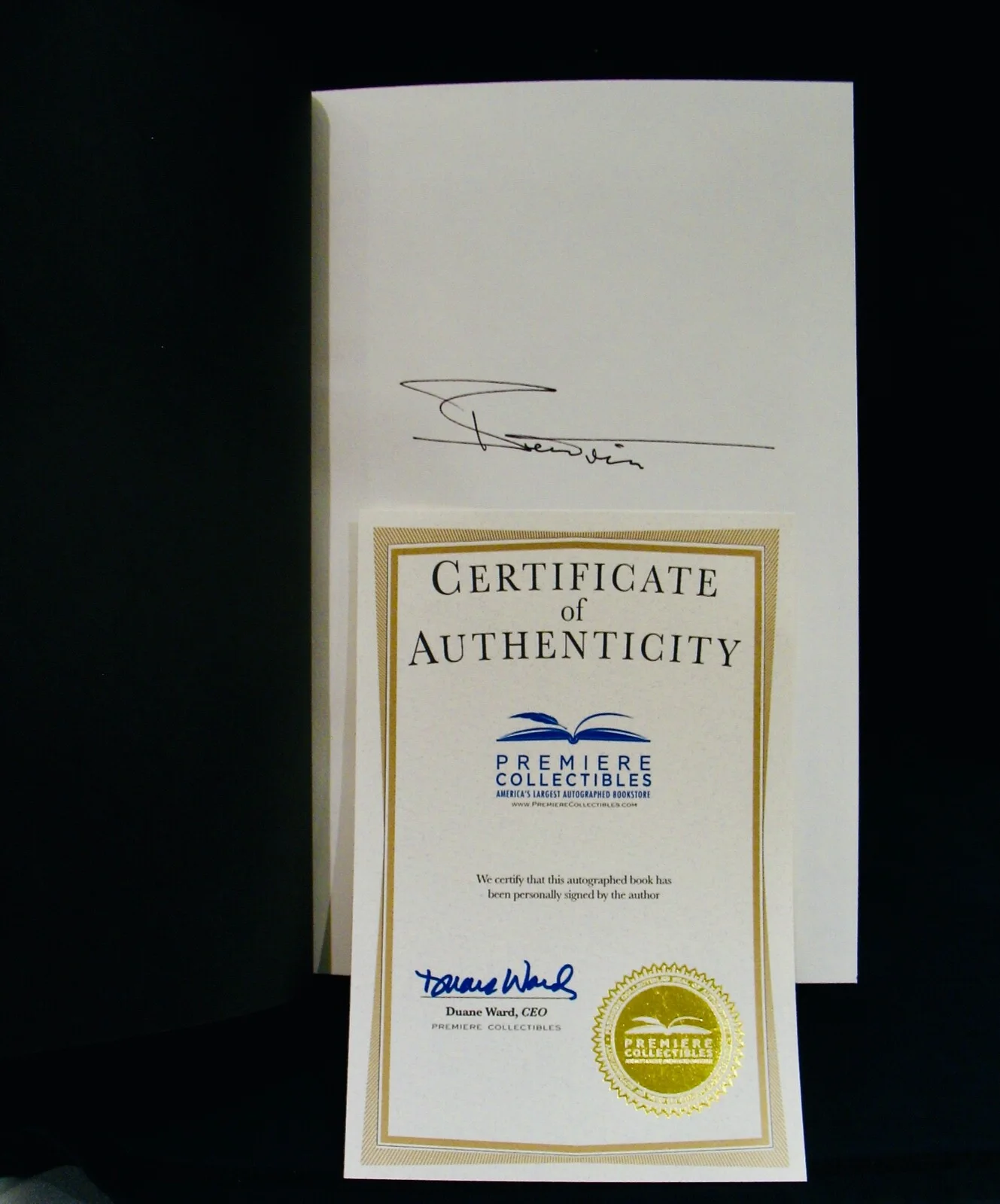 BERNIE TAUPIN Autographed Book w/COA "SCATTERSHOT LIFE MUSIC ELTON AND ME"~Mint, изображение 3