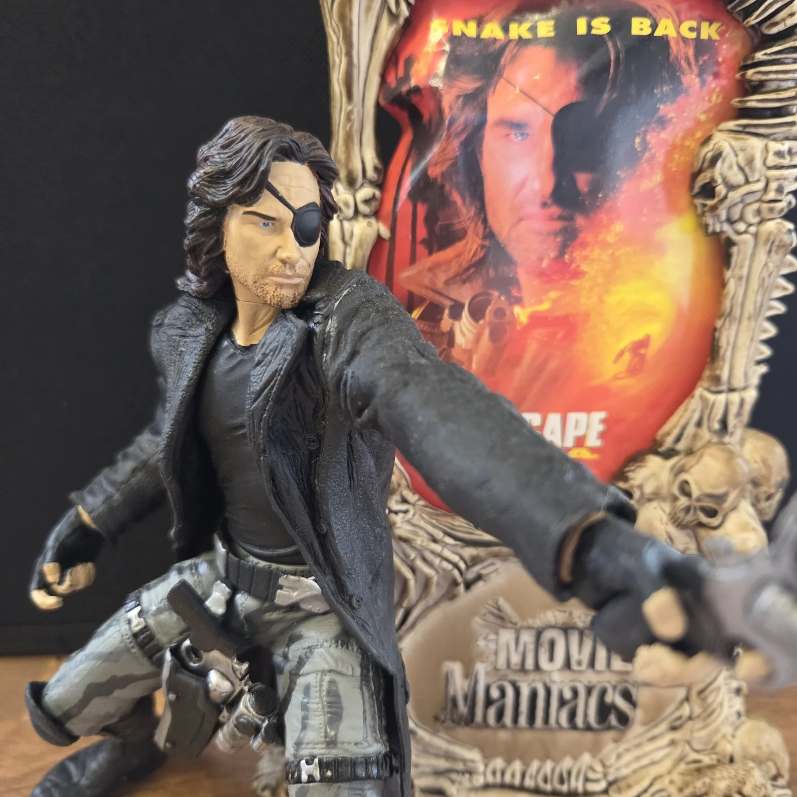 McFarlane Toys Movie Maniacs Series 3 Snake Plissken Escape From L.A., изображение 3