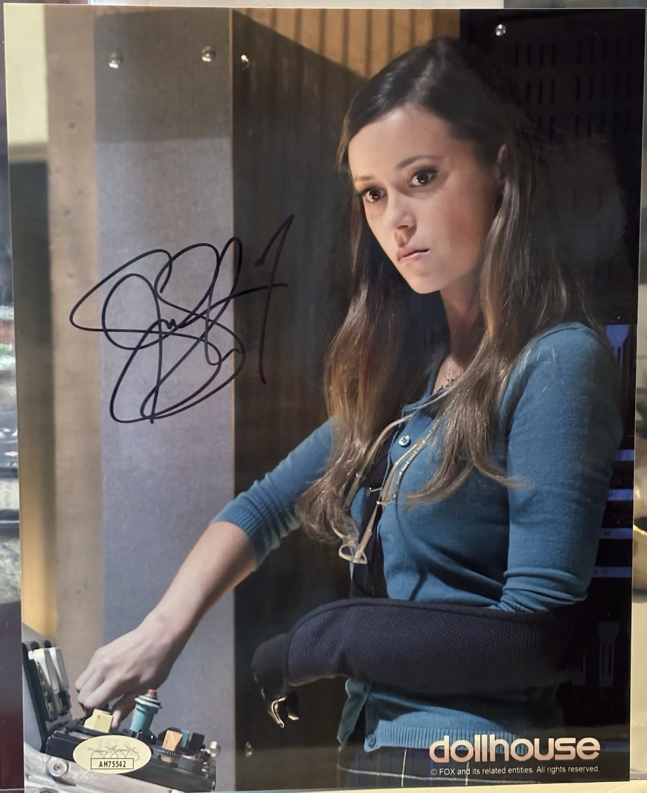 Summer Glau — Summer Glau Autograph 8x10 Glossy Photo Dollhouse Fox TV Auto JSA COA
