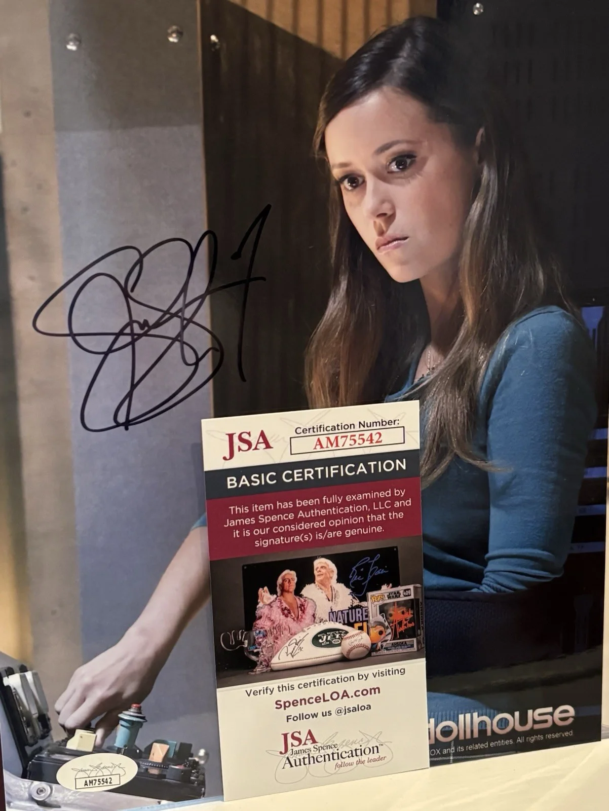 Summer Glau — Summer Glau Autograph 8x10 Glossy Photo Dollhouse Fox TV Auto JSA COA, image 3