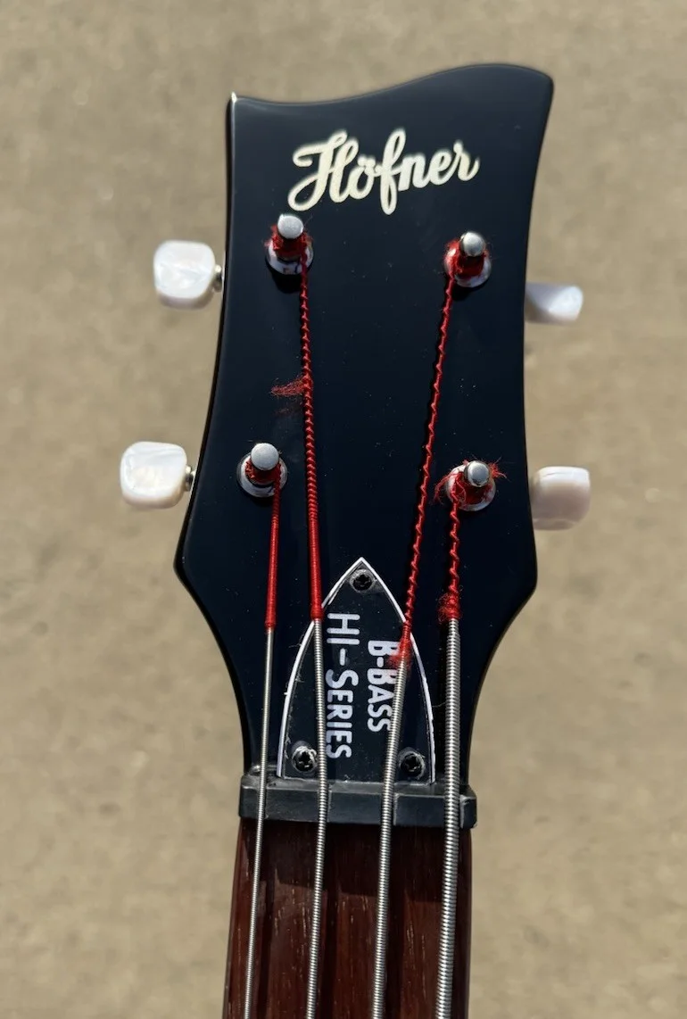 Paul McCartney Autographed Left Handed Hofner Bass Guitar PSA/DNA COA Beatles, изображение 4