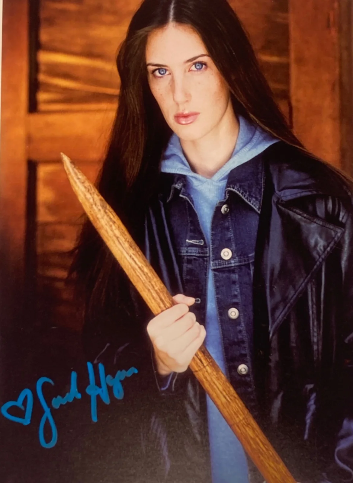 Hand SIGNED Sarah Hagan 8x10 Photo - Buffy The Vampire Slayer, image 2