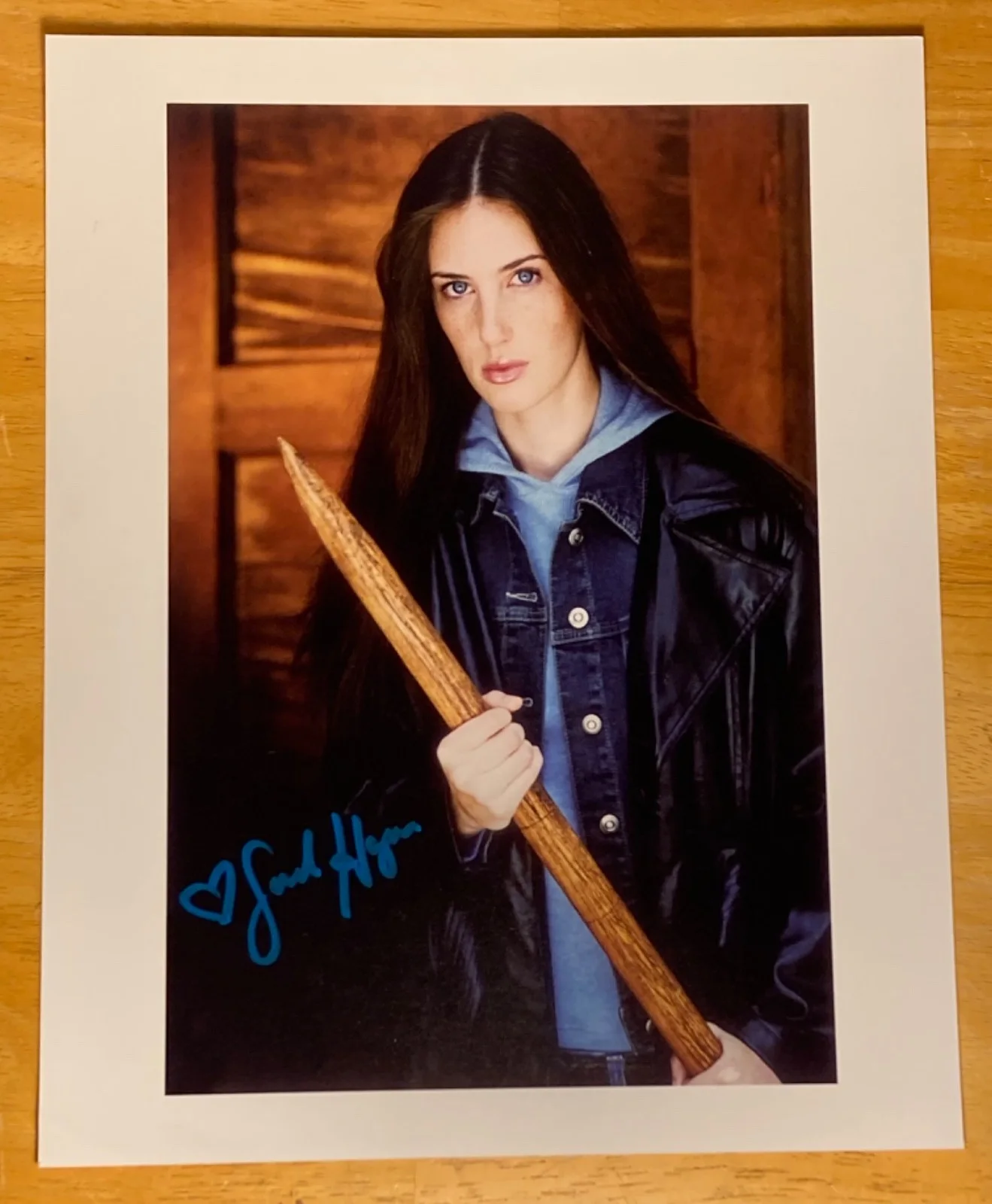 Hand SIGNED Sarah Hagan 8x10 Photo - Buffy The Vampire Slayer, image 3