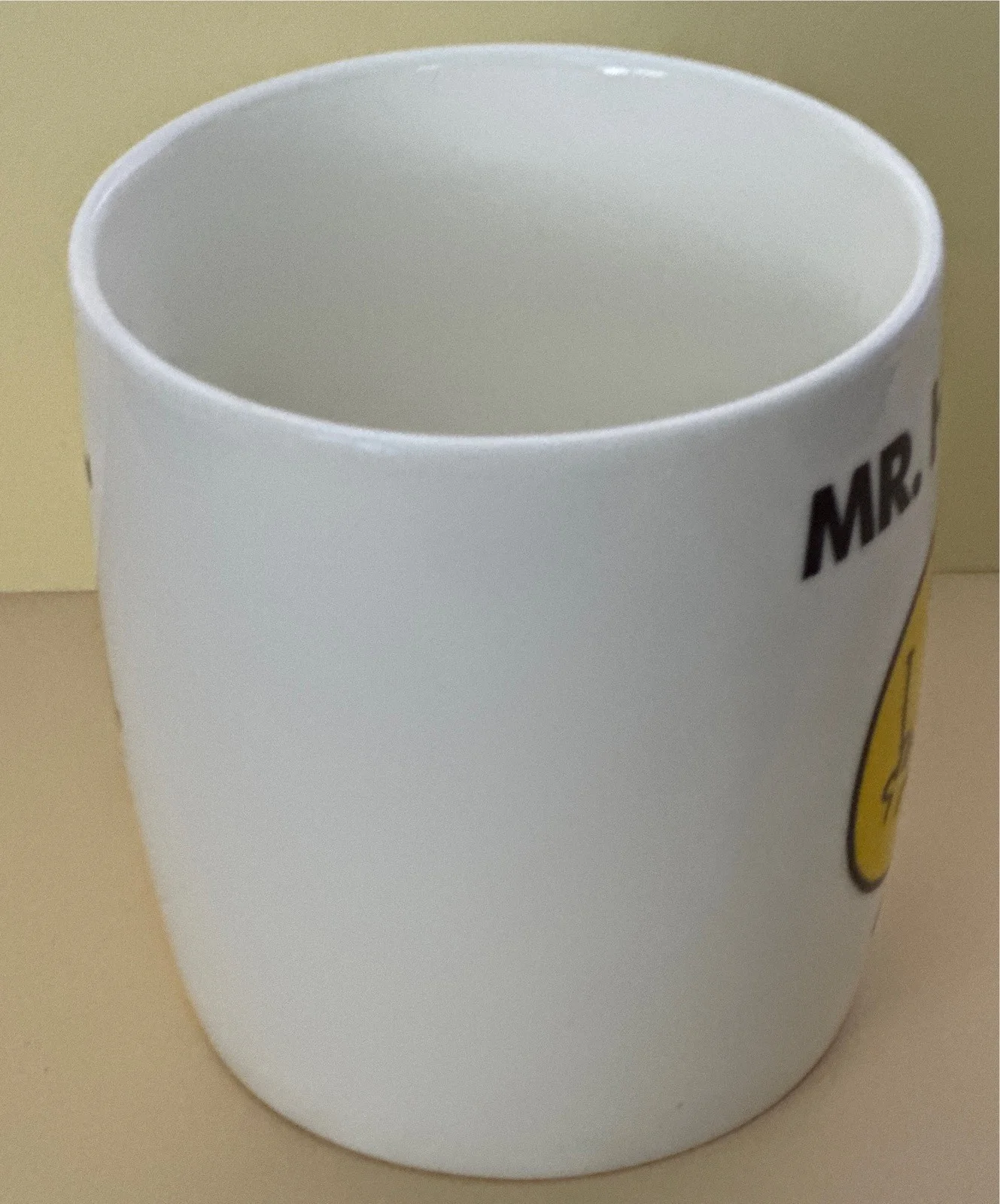 Mr Men Little Miss Mr Happy Mug, image 2