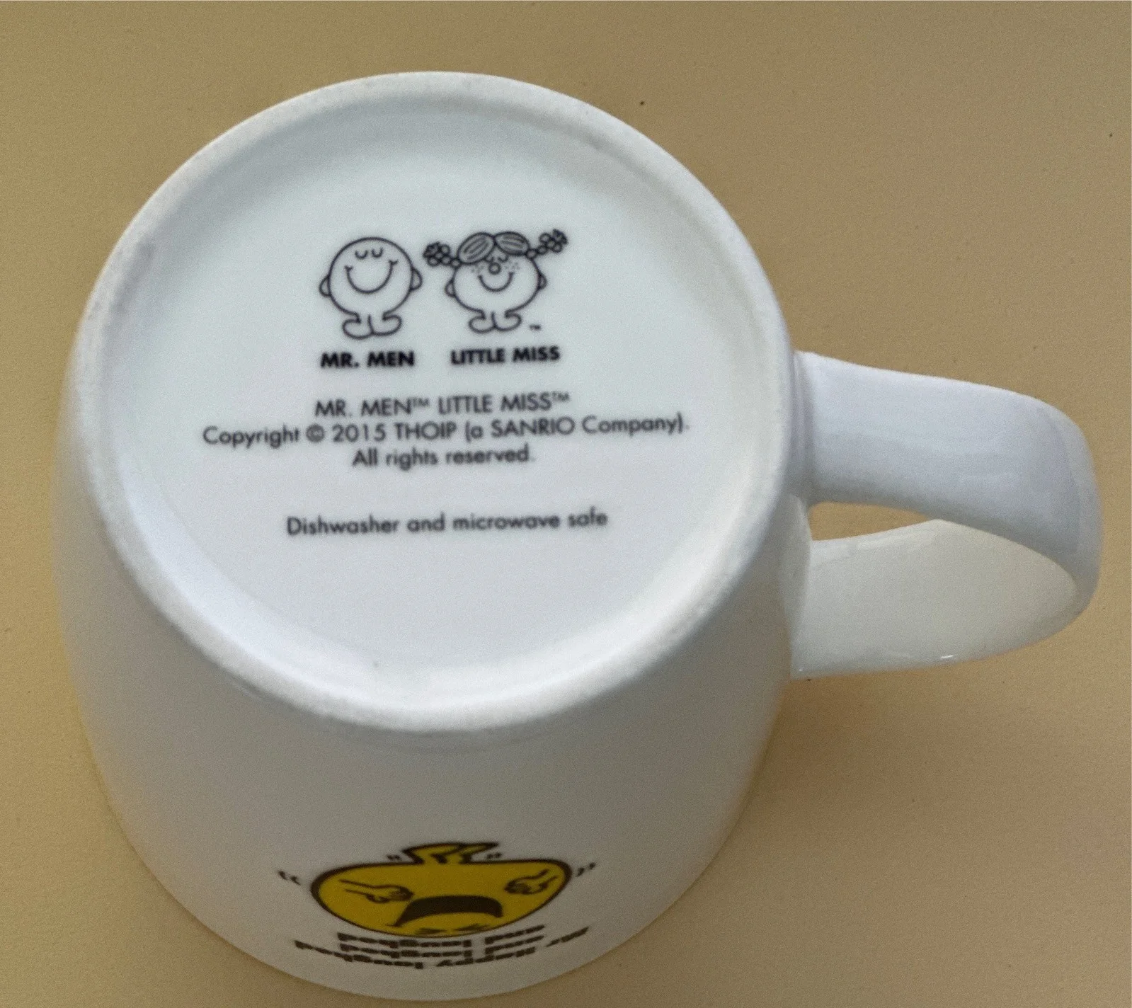 Mr Men Little Miss Mr Happy Mug, image 5