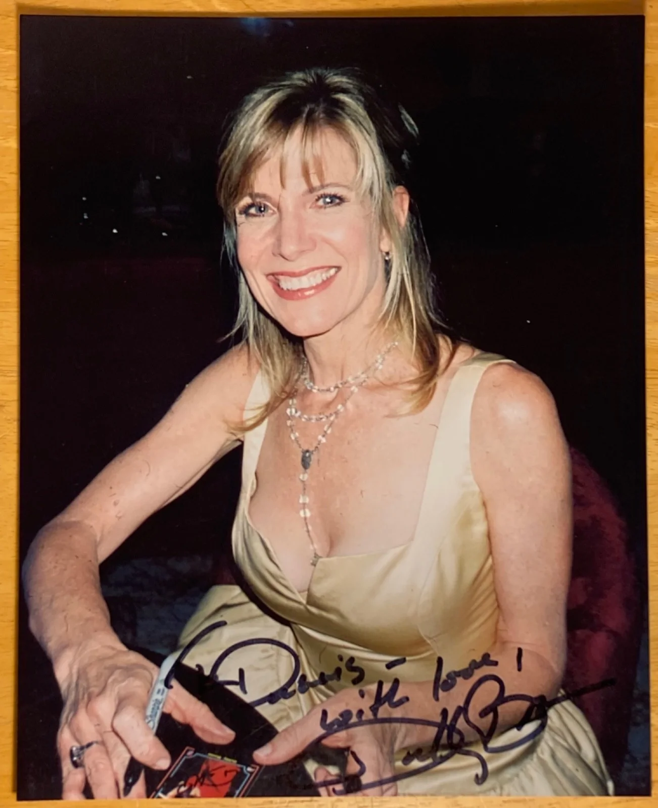 Hand SIGNED Debby Boone 8x10 Photo - Singer/Author - You Light Up My Life, image 2