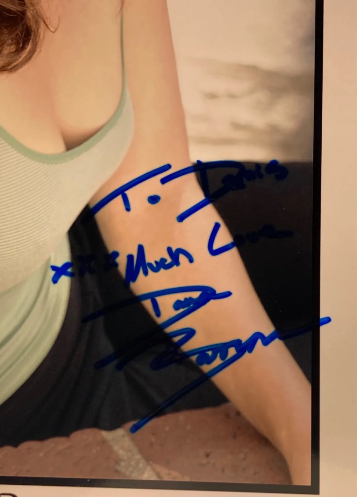 Hand SIGNED Dana Barron 8.5x11 Photo - Nat Lampoon Vacation, Actress, image 4