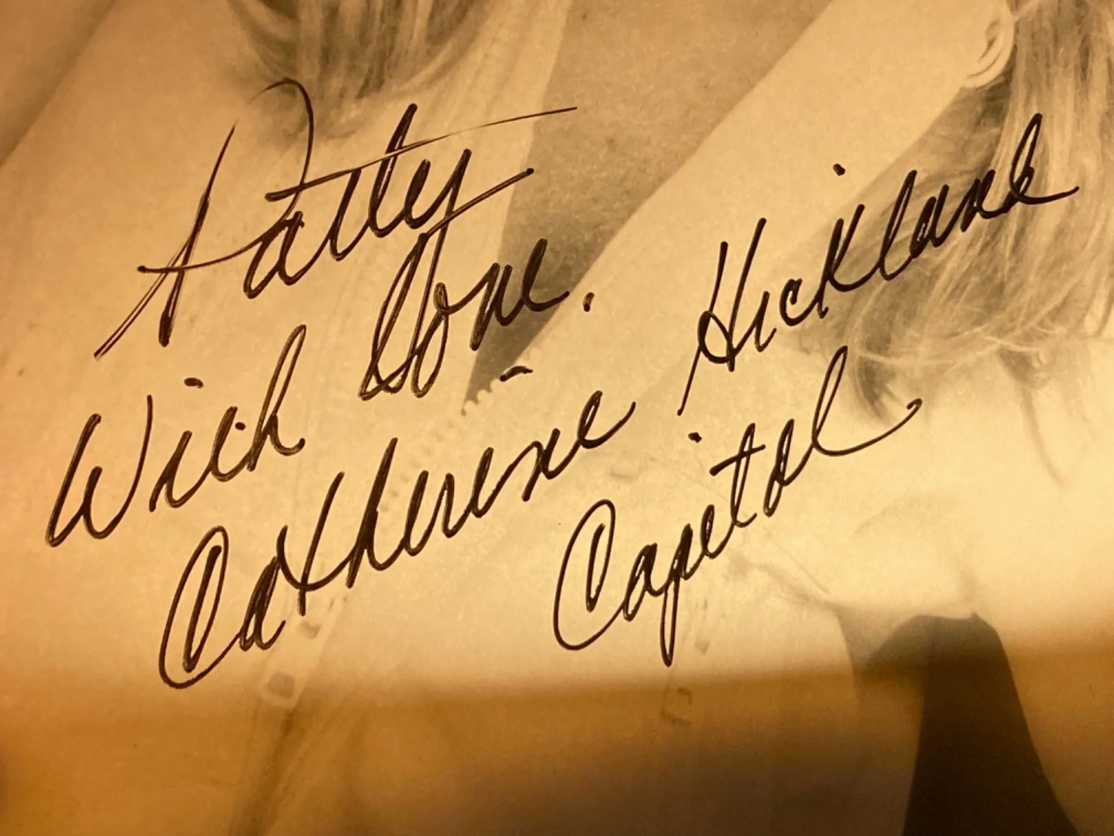 Hand SIGNED Catherine Hickland 8x10 Vintage Photo Knight Rider, One Life To Live, изображение 4