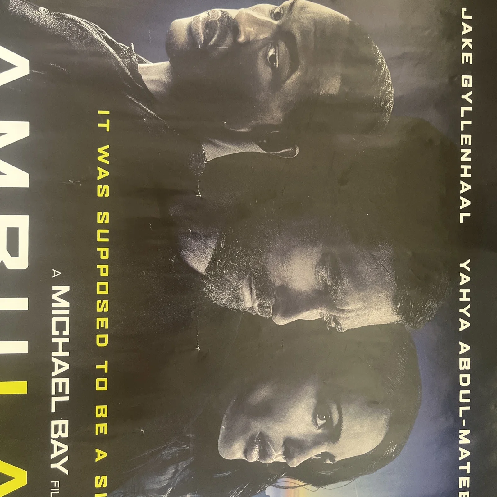 Ambulance Cinema Film Poster Micheal Bay Action Movie, изображение 3