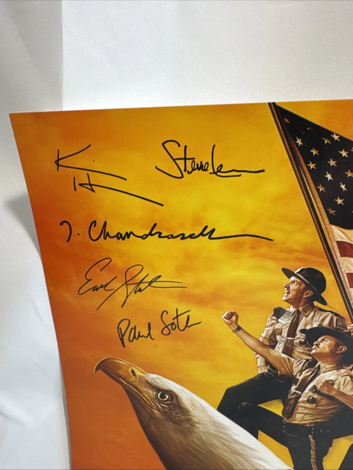 Super Troopers 2 Printed Signed Movie Poster -13.5" x 20" Lot Of 2, изображение 3