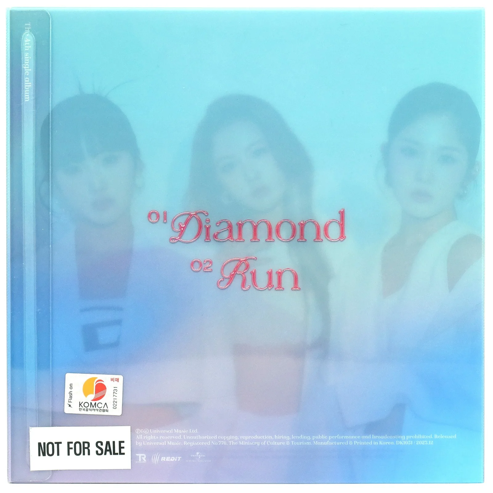 Tri.be - Diamond 4th Single Album Signed CD Promo Album 2023, изображение 4