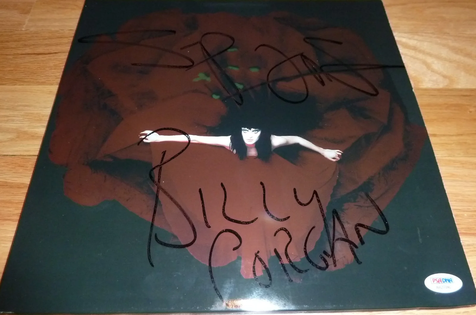 Billy Corgan — PSA/DNA BILLY CORGAN AUTOGRAPHED SMASHING PUMPKINS ADORE RECORD ALBUM AB27086, изображение 2