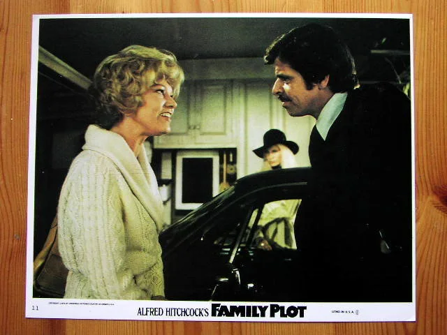 FAMILY PLOT Original Movie Lobby x2 KAREN BLACK ALFRED HITCHCOCK WILLIAM DEVANE, image 2