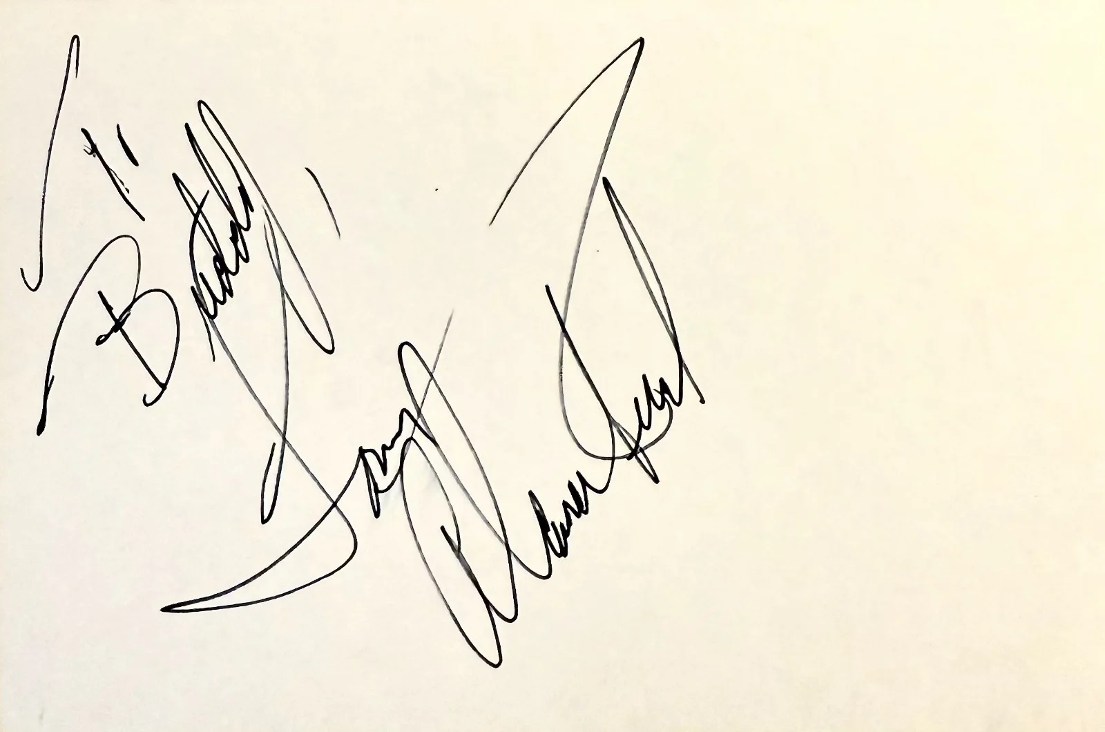 Alaina Reed Hall — ALAINA REED HALL Signed Autographed 4"x 6" INDEX CARD Cindy SESAME STREET 227, image 3