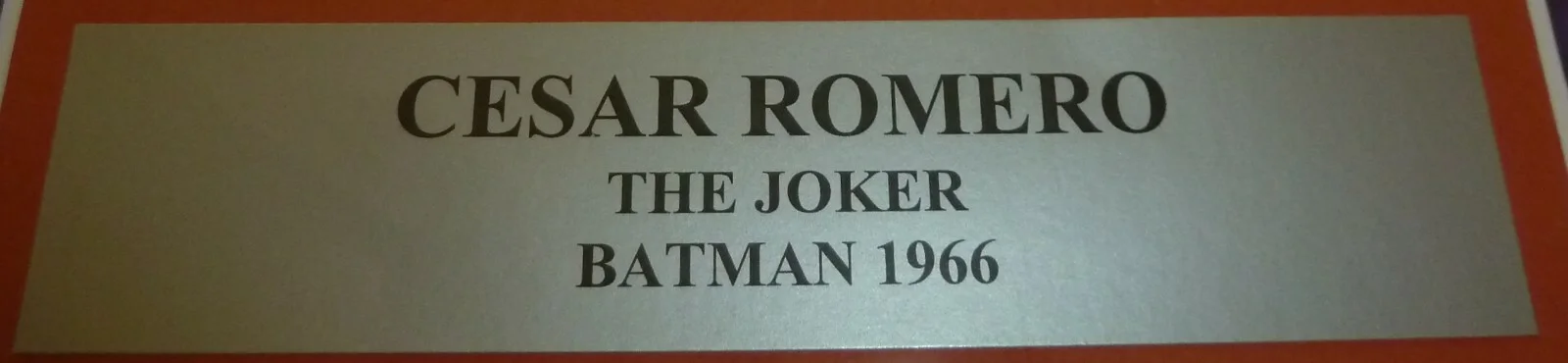 Cesar Romero — BECKETT CESAR ROMERO "THE JOKER" SIGNED VINTAGE BATMAN 8X10 PHOTO Z72732, изображение 5