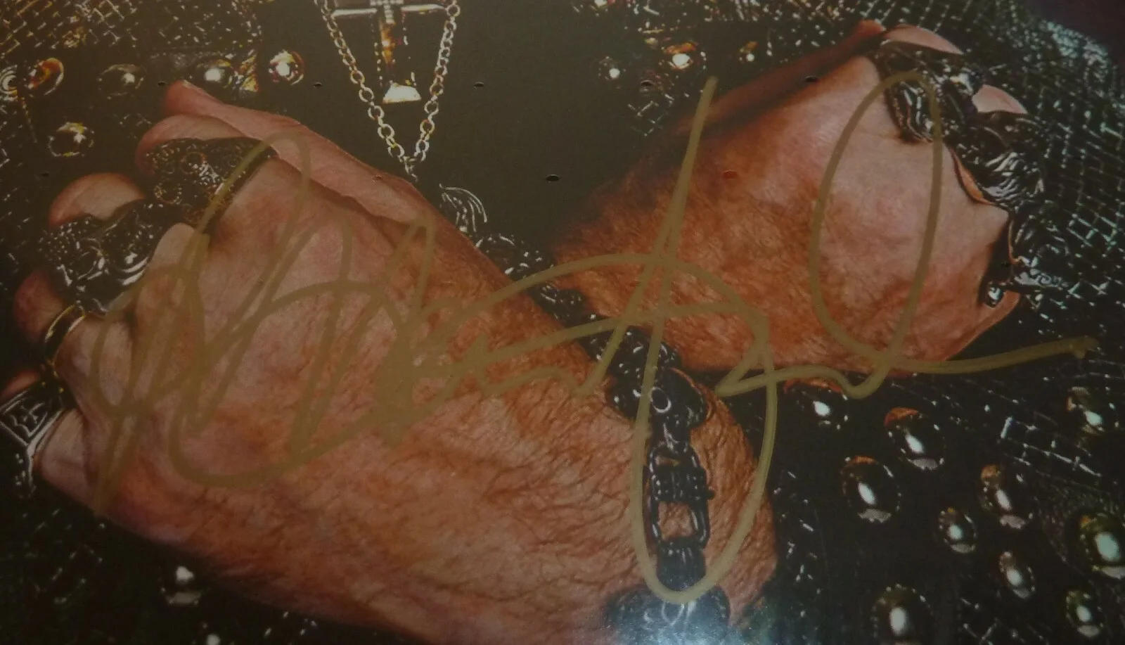 Rob Halford — BECKETT JUDAS PRIEST'S ROB HALFORD SIGNED CELESTIAL RECORD ALBUM BD61006, изображение 3