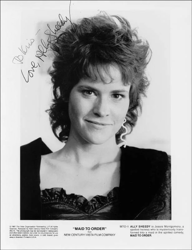 Ally Sheedy — ALLY SHEEDY - AUTOGRAPHED INSCRIBED PHOTOGRAPH