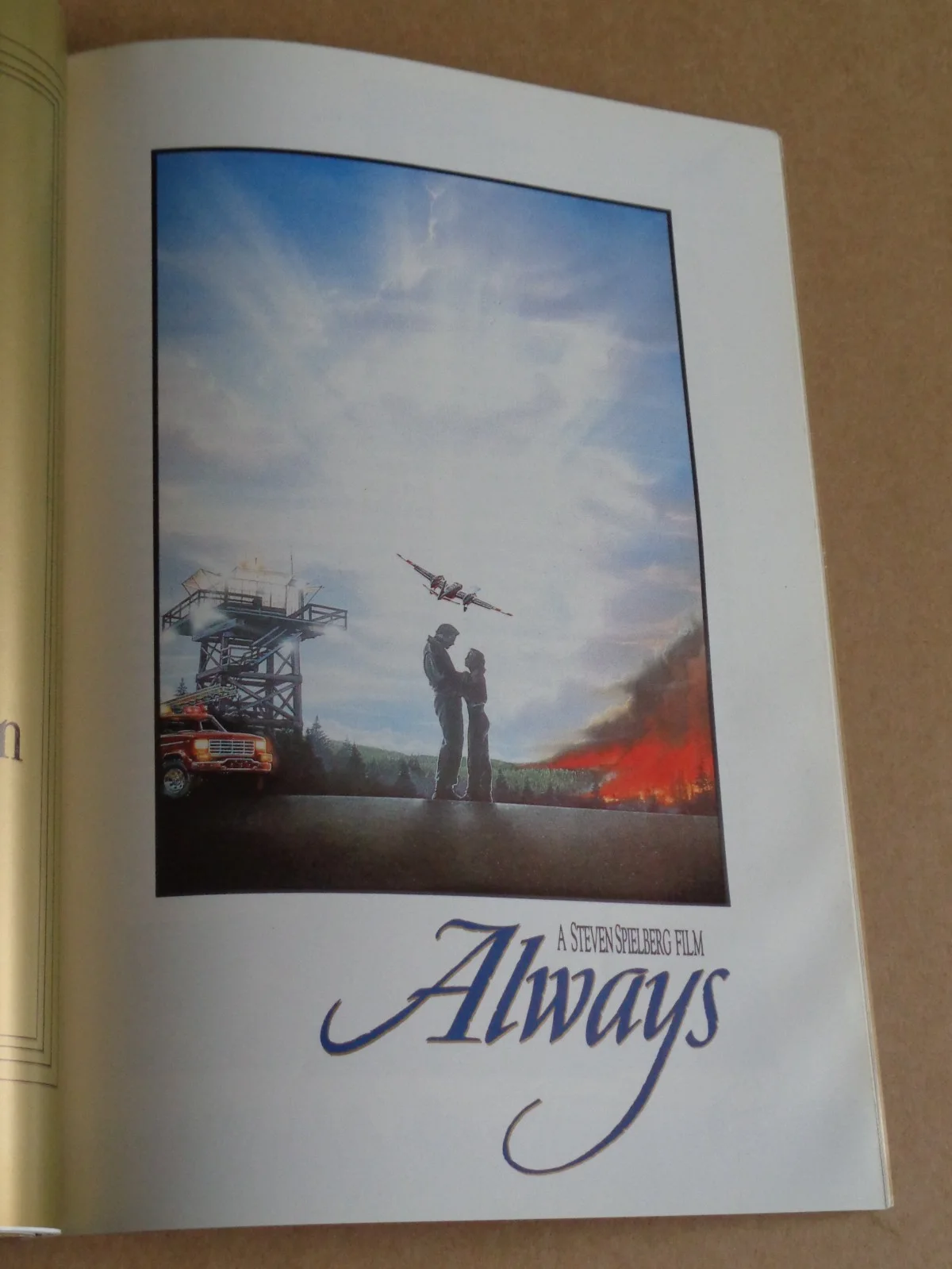 Richard Dreyfuss/Holly Hunter - Always - 1990 Royal Film Performance Brochure, изображение 3