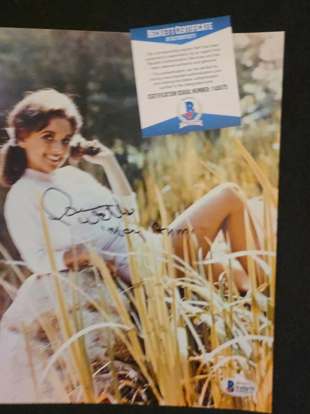 Dawn Wells Signed 8x10 Color Photo Beckett Certified, image 3