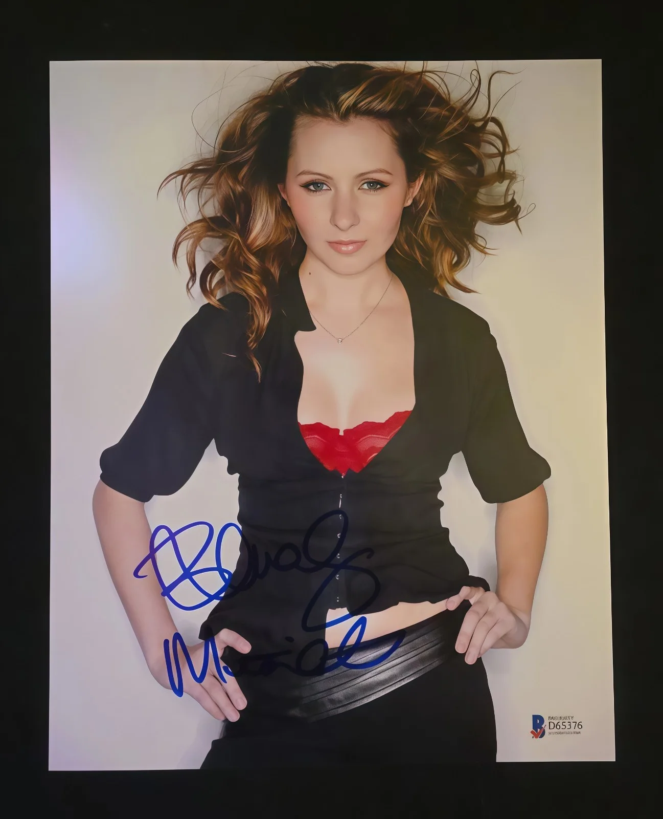 Beverley Mitchell — Beverley Mitchell Signed Beckett COA 8x10 Autographed Photo